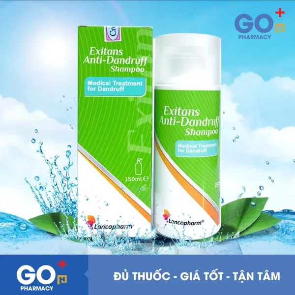 Dầu gội trị nấm gàu Lancopharm 150ml